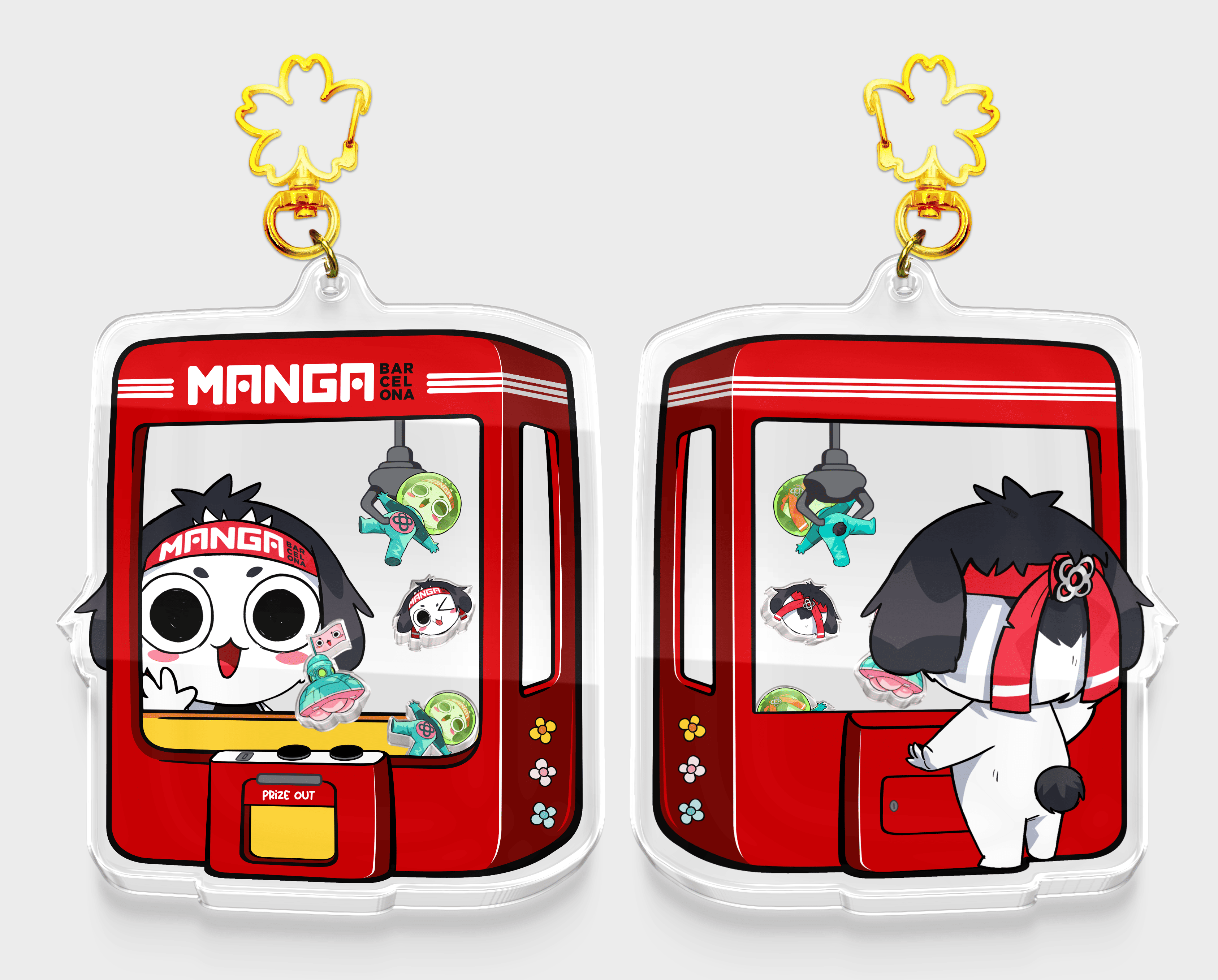 Llavero Onachan shaker